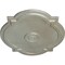 Ekena Millwork Waltz Ceiling Medallion (Fits Canopies up to 4 1/2"), 21 1/4"W x 17 3/8"H x 1"P, Flash Gold CM21WAFLS - alternate 2